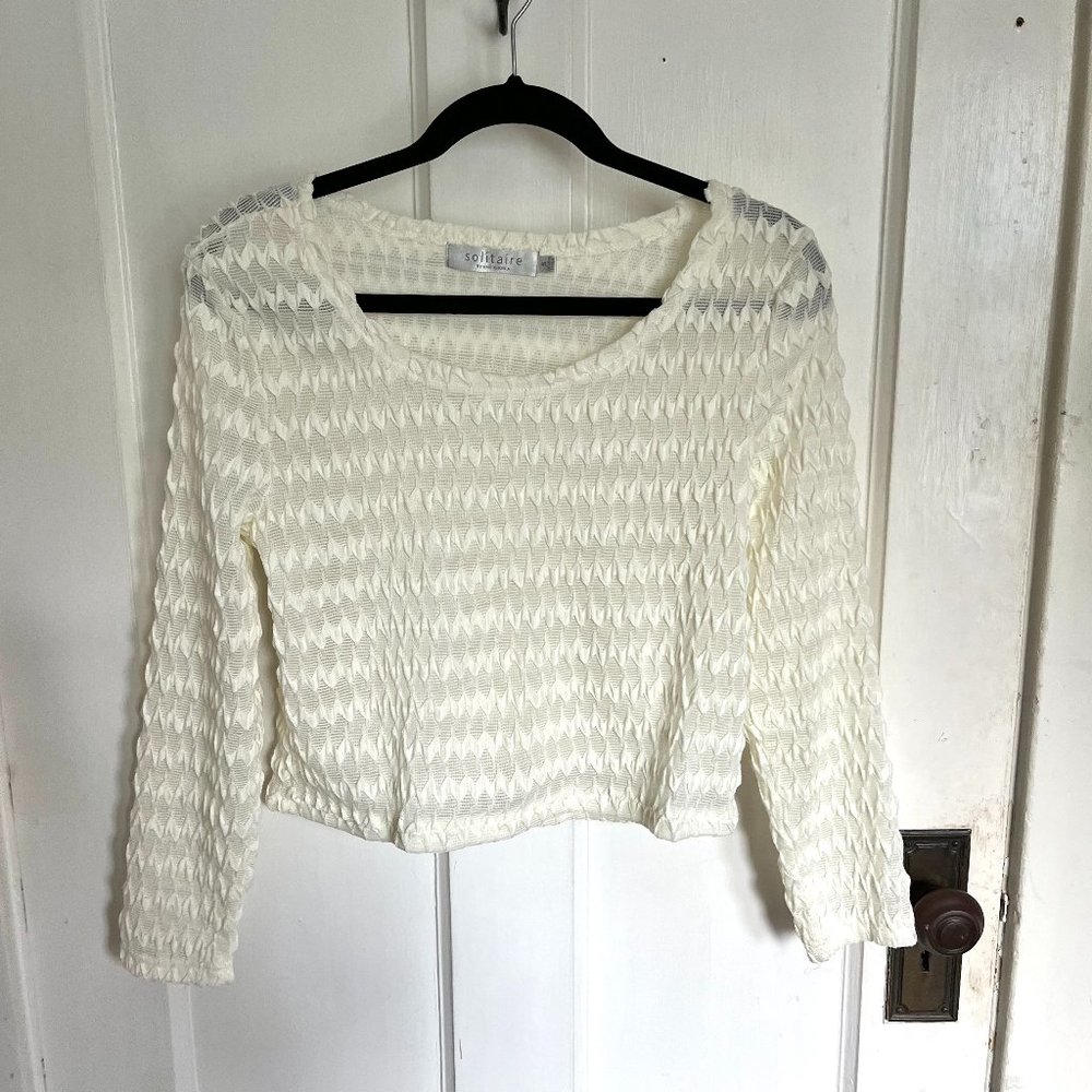 Mesh Patterned Top